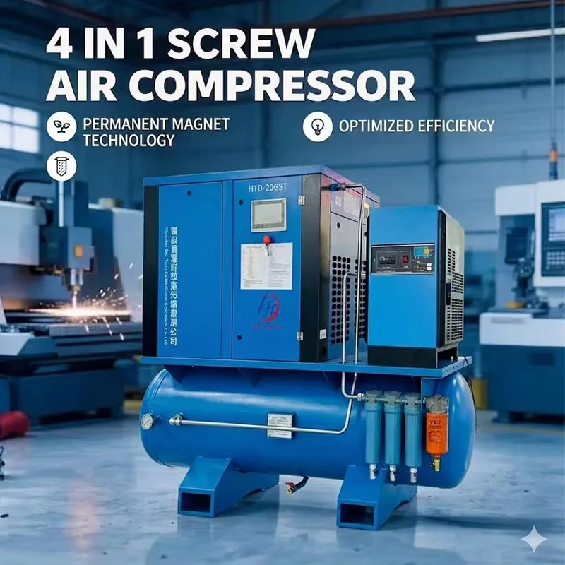 Compresseur d'air 22KW 16 bars pour la découpe laser