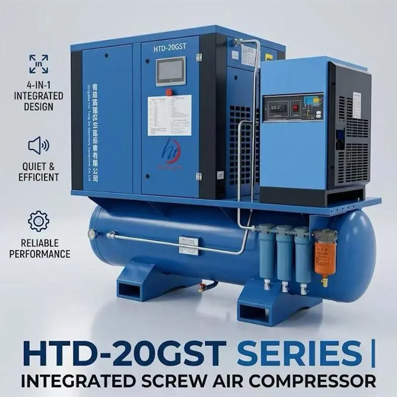 Compresseur d'air 4-en-1 15KW 16 bars